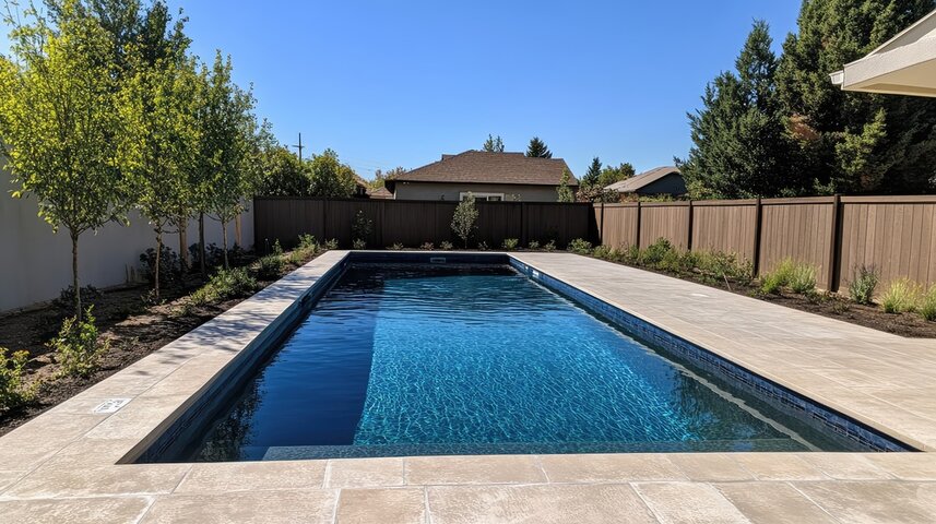 Custom pool fencing installation for residential outdoor spaces